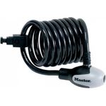 Master Lock Braided Steel Coiled Bike Lock