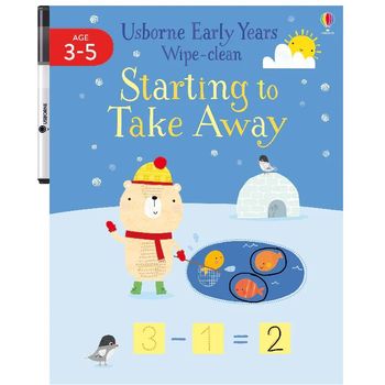 Usbourne Early Years Wipe Clean Starting To Take Away