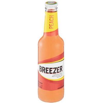 Bacardi Breezer Peach Flavoured Rum Cocktail 275ml