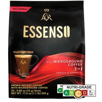 Lor Essenso 3 in 1 Instant Microground Coffee (20x25g)