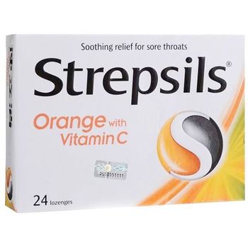 Strepsils Sore Throat Lozenges 24 Lozenges