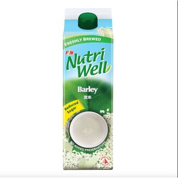 F&N Nutriwell Barley Reduced Sugar 1l