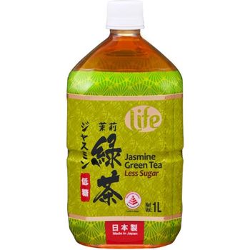 Life Jasmine Green Tea Less Sugar 1L