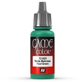 Vallejo Game Color Foul Green Paint 17ml