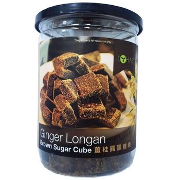 Lohas Organic Ginger Longan Brown Sugar Cube 300g