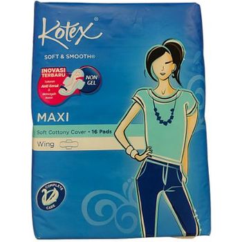 Kotex Soft Smooth Maxi Wing 16s 23cm