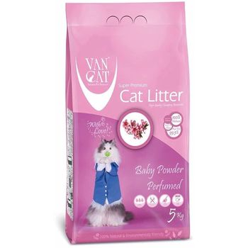 Van Cat Baby Powder Powder Scented Fine Grain 10kg