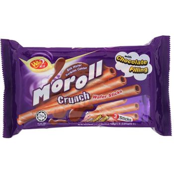 Win2 Moroll Crunch Wafer Sticks Chocolate 108g