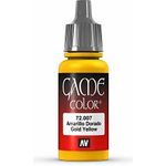 Vallejo Game Color Gold Yellow Paint 17ml