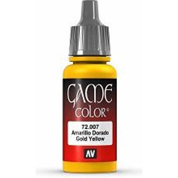 Vallejo Game Color Gold Yellow Paint 17ml
