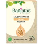 Banjara's Face Pack Multani Mitti And Sandal Clear Glowing Skin 100g