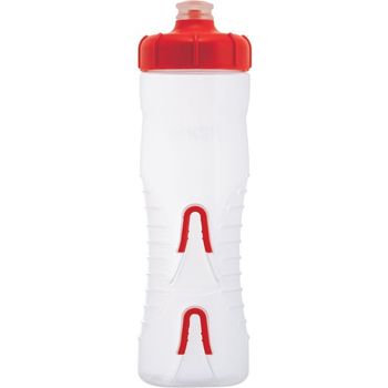 Fabric Cageless Water Bottle Red 750ml