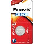 Panasonic Coin Batteries 3Volt No.2025