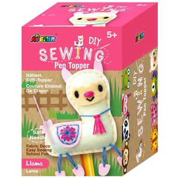 Avenir DIY Sewing Pen Topper Llama
