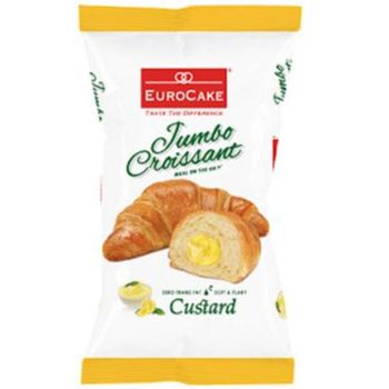 Eurocake Jumbo Custard Criossant 55g