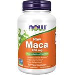 Now Foods Maca Raw 750mg 90 Veg Capsules
