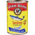 Ayam Brand Sardines In Tomato Sauce Light