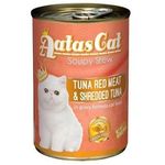 Aatas Cat Canned Food Soupy Stew Red Meat Tuna & Shredded Tuna 400g