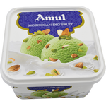Amul Moroccan Dry Fruit Ice Cream Real Milk 1l