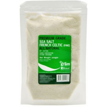 Dr Gram French Celtic Sea Salt (Fine) 200g