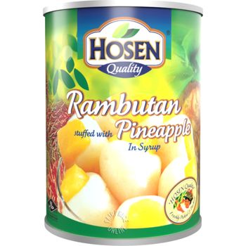 Hosen Rambutan with Pineapple 565g