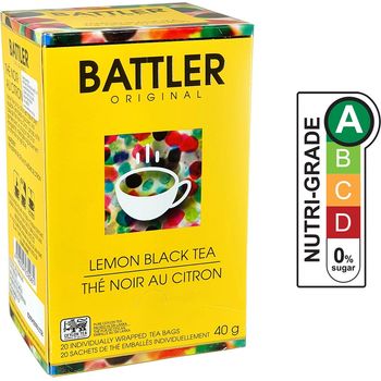 Battler Lemon Black Tea (Enveloped Tea Bags) 40g