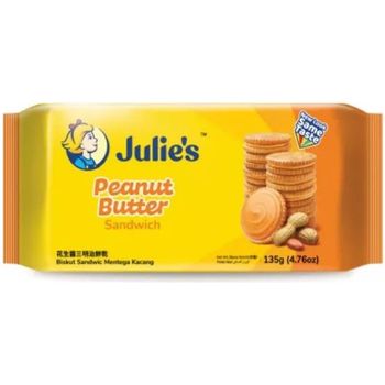 Julie's Peanut Butter Sandwich Filled Biscuit 135g