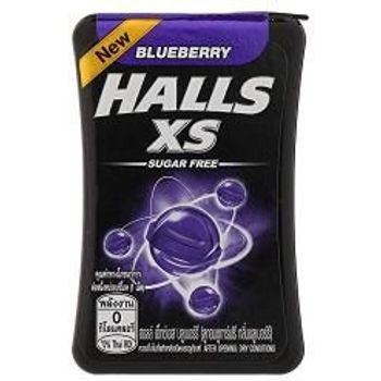 Gula-gula Beri Biru Halls XS 12.6g
