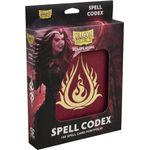 Arcane Tinmen Dragon Shield Spell Codex Portfolio Blood Red