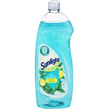 Sunlight Antibacterial Dishwashing Liquid Lemon Mint 900ml