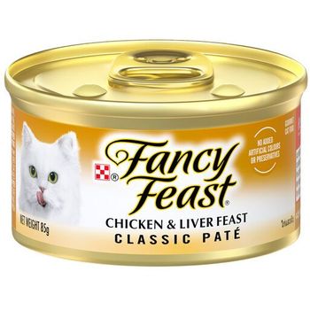 Purina Fancy Feast Wet Cat Food Grilled Chicken And Liver 85g