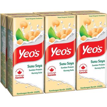 Yeo's Susu Soya 6pcs 250ml