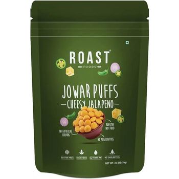 Roast Health Foods Cheesy Jowar Puffs 80g