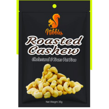 Nibbles Premium Roasted Cashew Nuts 35g
