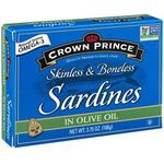 Crown Prince Skinless & Boneless Sardines in Olive Oil 106g