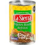 La Sierra Media Caja Frijol Bayo Refrito 440g