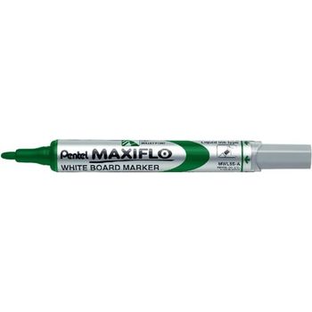Pentel Maxiflo White Board Marker Slim Bullet Tip Green 1.1mm
