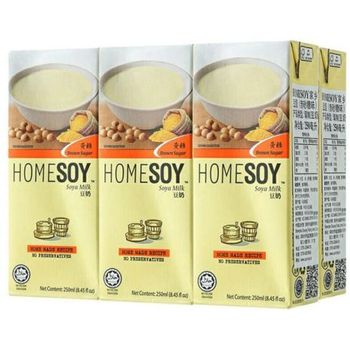 Homesoy Brown Sugar Soya 6pcs 250ml