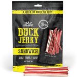 Absolute Holistic Dog Treats Duck Jerky Sandwich 100g