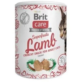 Brit Care Cat Snack Super Fruits Lamb 100g