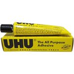 UHU All Purpose Adhesive Clear Glue 33ml Tube
