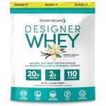 Designer Wellness - Designer Whey Protein, French Vanilla Powder (908g)