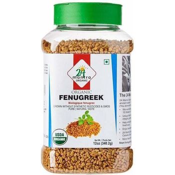 24 Mantra Organic Fenugreek Seeds 340g