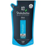 Shokubutsu Body Foam Mens Refresh Peppermint 600ml
