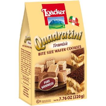 Loacker Quadratini Tiramisu Wafers 220g
