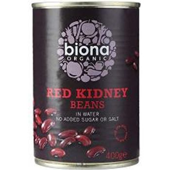 Biona Organic Canned Red Kidney Beans 400g