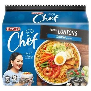 Mamee Chef Lontong Flavour Instant Noodles 4 x 101g