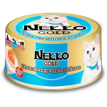 Nekko Gold Cat Tuna Cream Salmon Flavor 85g
