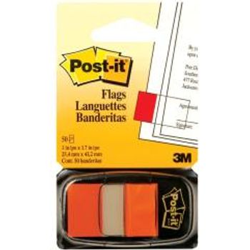 3M Post-it Flags 680-4 1in x 1.7in 50 Sheets Dispenser