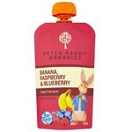 Peter Rabbit Organics Banana Raspberry and Blueberry Baby Food Pouch 113g